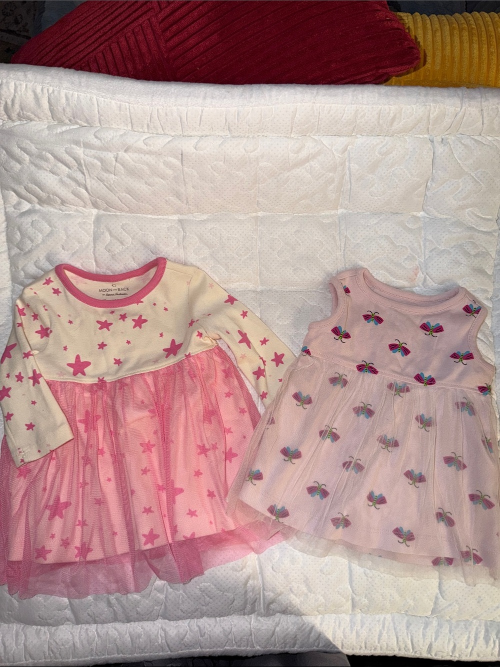 Tulle Dresses Bundle - Pink Butterfly & Pink Star